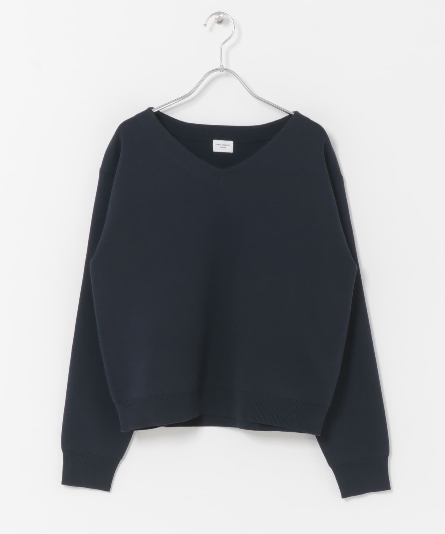 URBAN RESEARCH DOORS「『仁村紗和さん着用』『UR TECH Renew Knit』Vネックプルオーバー」|ニット・セーター|