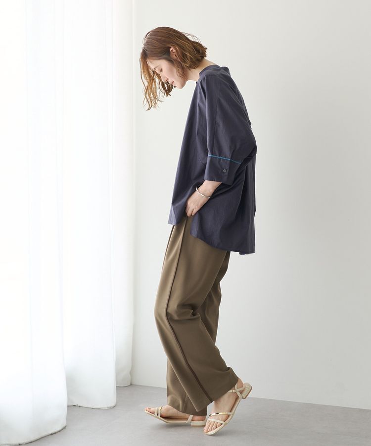 YECCA VECCA「ペーパータッチドルマンシャツ」|シャツ・ブラウス|