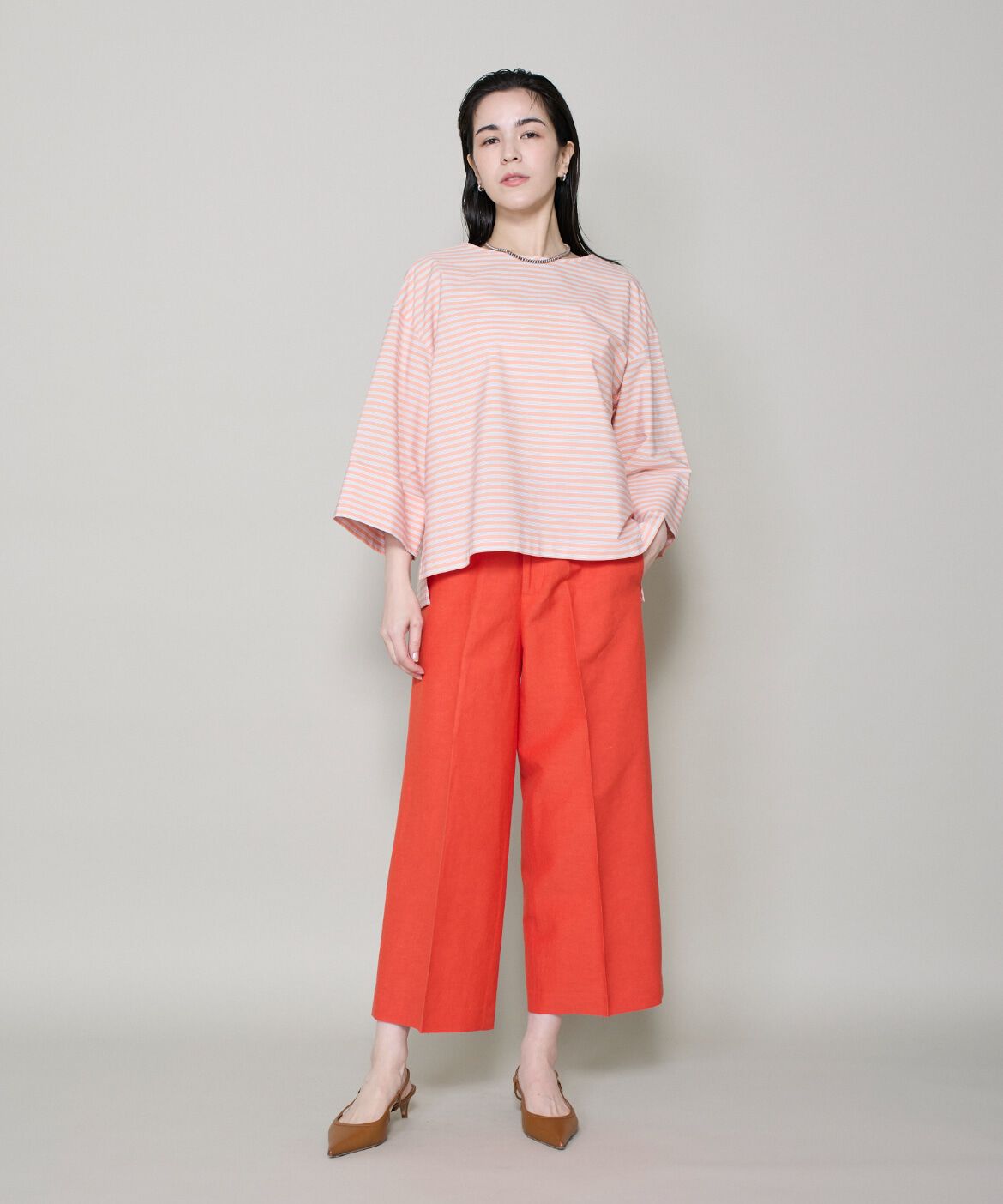 DAY by DAY it&rsquo;s international「リネンワイドクロップドパンツ」|その他|