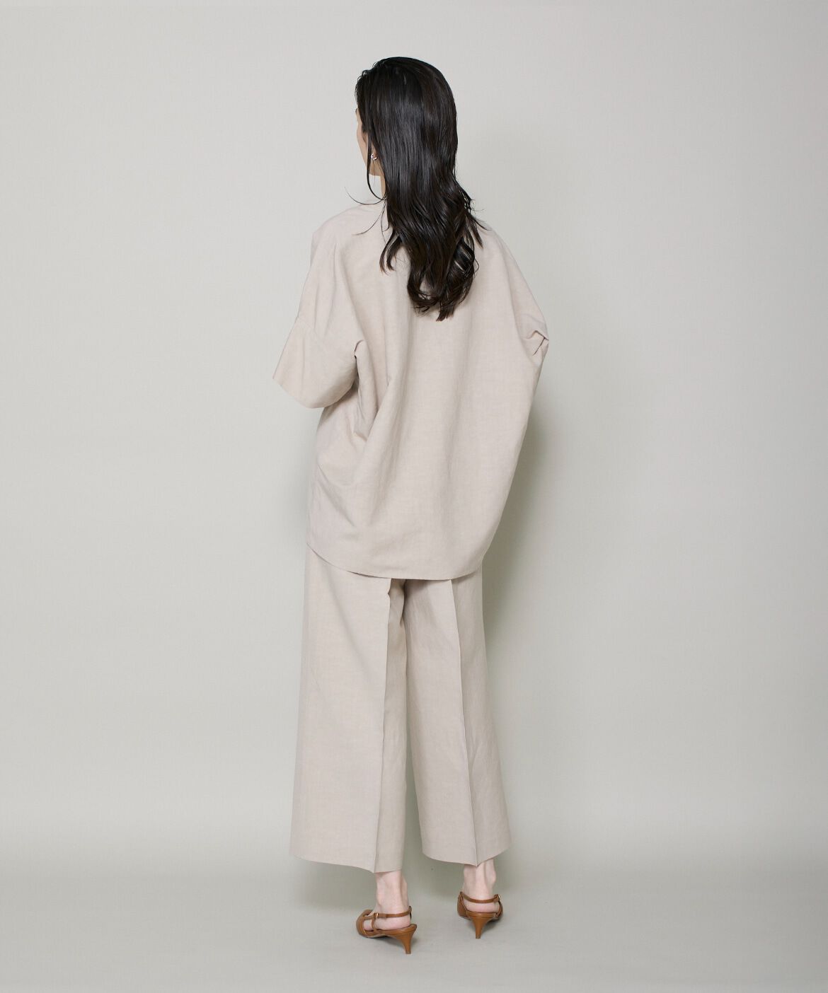 DAY by DAY it&rsquo;s international「リネンワイドクロップドパンツ」|その他|