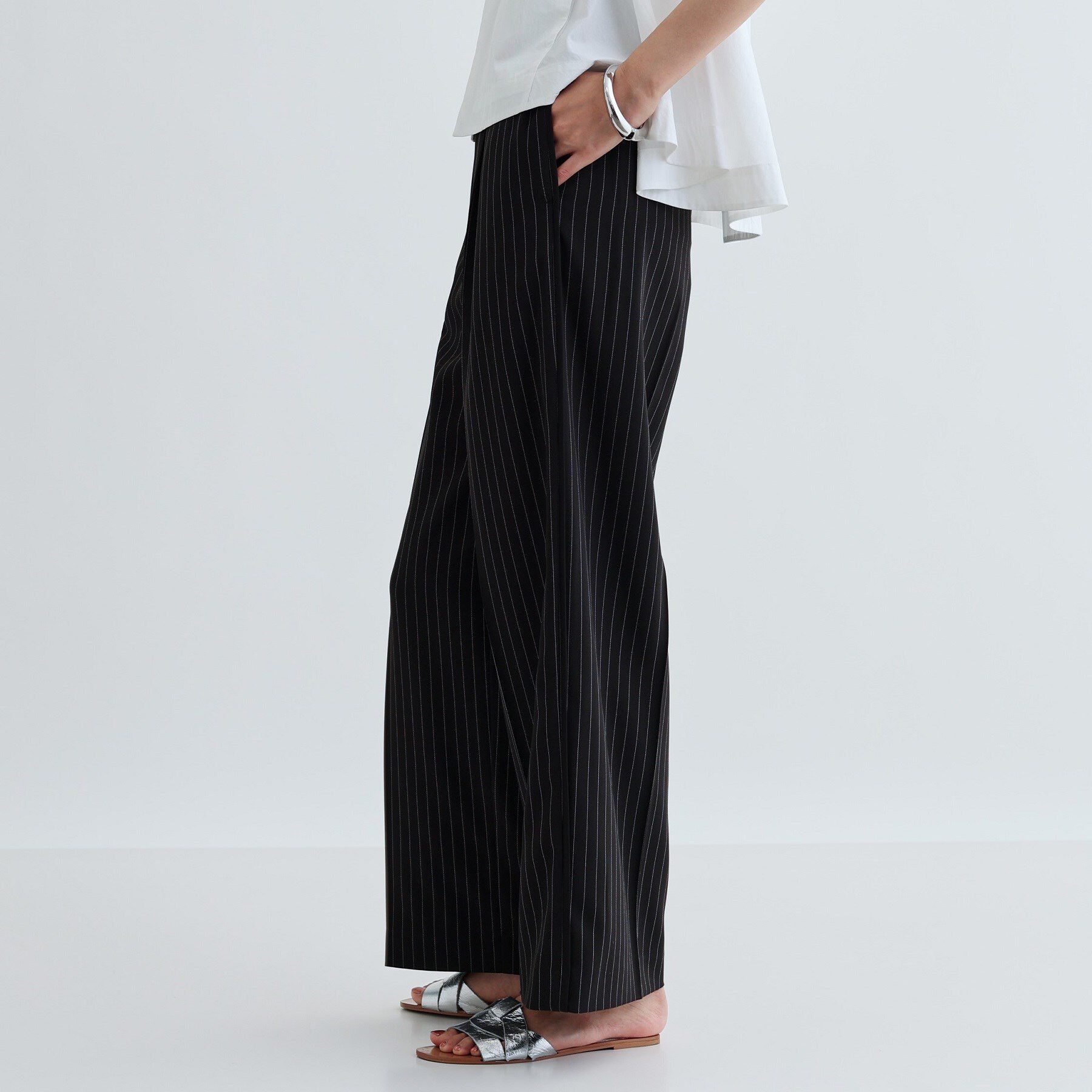 GALLEST「【セットアップ対応】イージーストレートワイドパンツ【カセット服／オケージョン／通勤】」|その他|