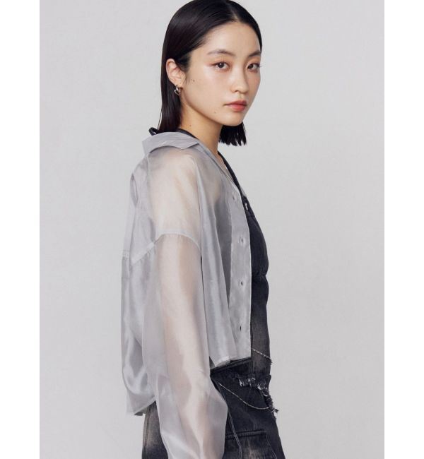 EMODA「【NEWカラー登場！】エアリーショートシャツ」|シャツ・ブラウス|