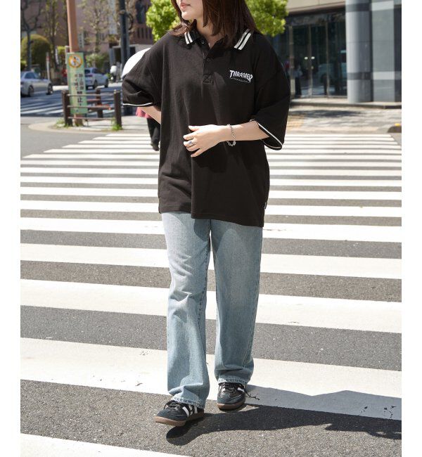VENCE share style「THRASHER スラッシャー 鹿の子ポロシャツ」|その他|