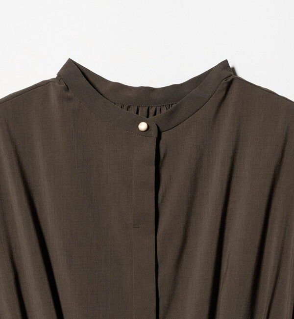 UNITED ARROWS green label relaxing「ベルト フレア ワンピース マシンウォッシャブル 吸水速乾 」|ワンピース|