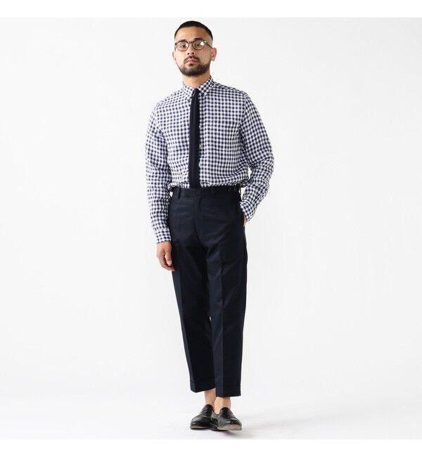 BEAMS PLUS「BEAMS PLUS / コットンツイル アイビー トラウザーズ アンクルカット」|その他|