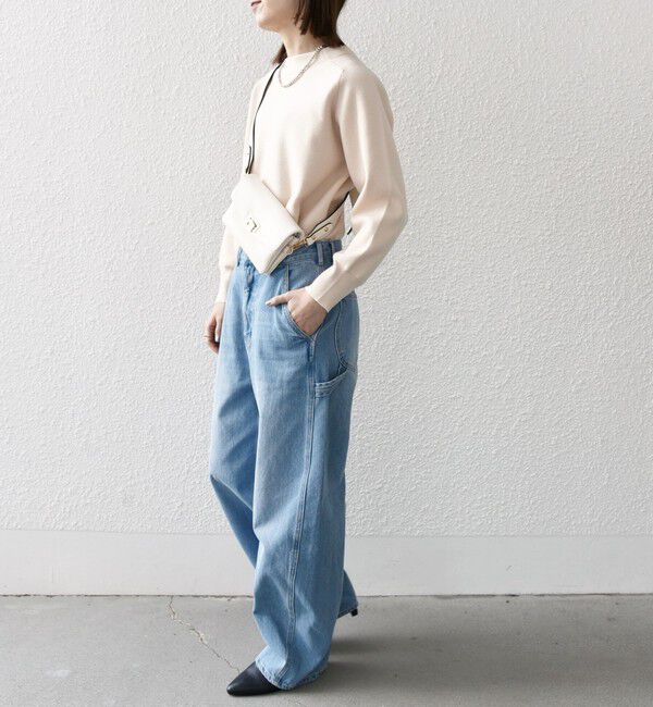 SHIPS any「SHIPS any:〈洗濯機可能〉コクーンペインター デニムパンツ［SHIPS any DENIM］」|デニム|