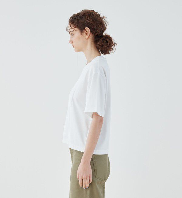 GALERIE VIE「コンパクトジャージー ワイドプルオーバー」|Tシャツ・カットソー|