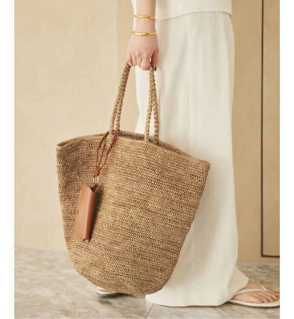 新品　プラージュ　ラフィアカゴバッグ 追加》RAFFIA BASKET バッグ 2（Plage）｜ルミネのファッション通販