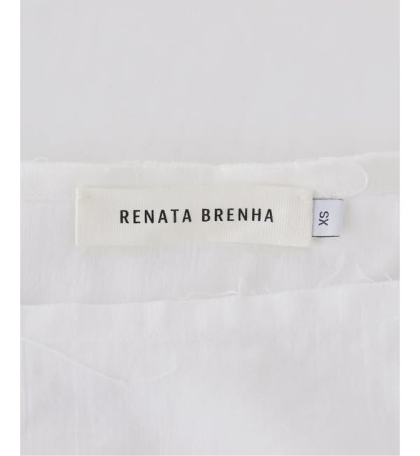 IENA LA BOUCLE「RENATA BRENHA レナータ ブレナ TABLE RUNNER TOP TT A26-W」|キャミソール|