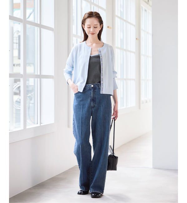 U by SPICK&SPAN「LOW CLASSIC Lc / ロウ クラシック エルシー SILKET CAMISOLE」|キャミソール|
