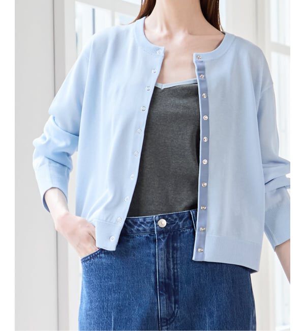 U by SPICK&SPAN「LOW CLASSIC Lc / ロウ クラシック エルシー SILKET CAMISOLE」|キャミソール|