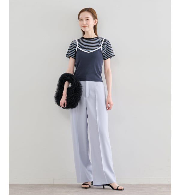 U by SPICK&SPAN「LOW CLASSIC Lc / ロウ クラシック エルシー SILKET CAMISOLE」|キャミソール|