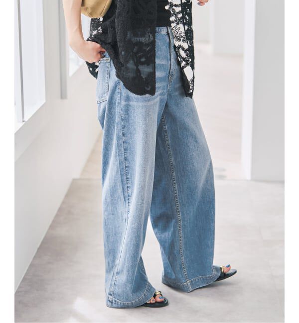 Spick and Span「5 1/2 8oz LOOSE WIDE DENIM」|デニム|