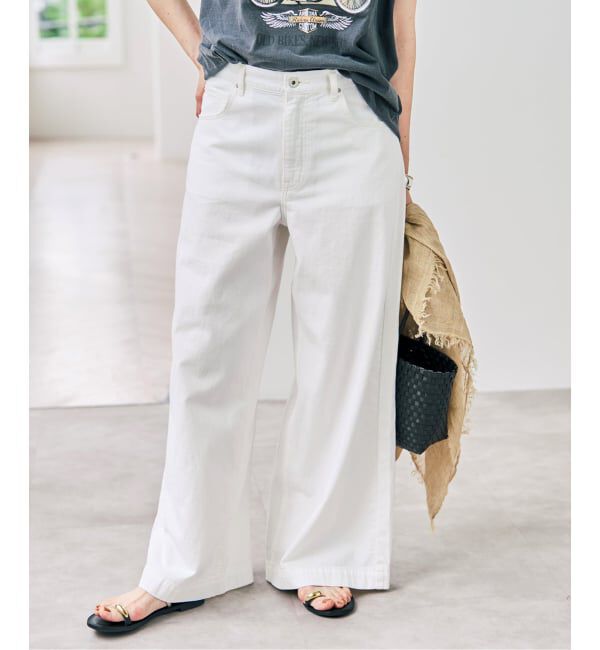 Spick and Span「5 1/2 8oz LOOSE WIDE DENIM」|デニム|