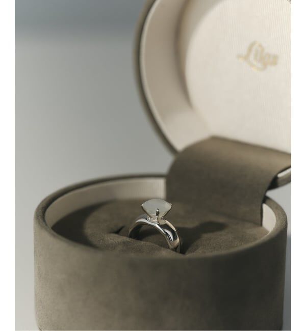 Spick and Span「《予約》【SAMH by LILAS】 MELTED MOON RING SV」|リング|