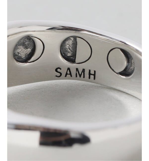 Spick and Span「《予約》【SAMH by LILAS】 MELTED MOON RING SV」|リング|