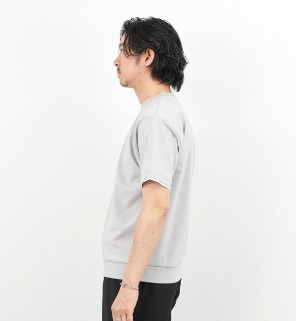 NOLLEY'S goodman「超長綿ハイゲージポンチ フェイクレイヤードTシャツ 26SS」|Tシャツ・カットソー|