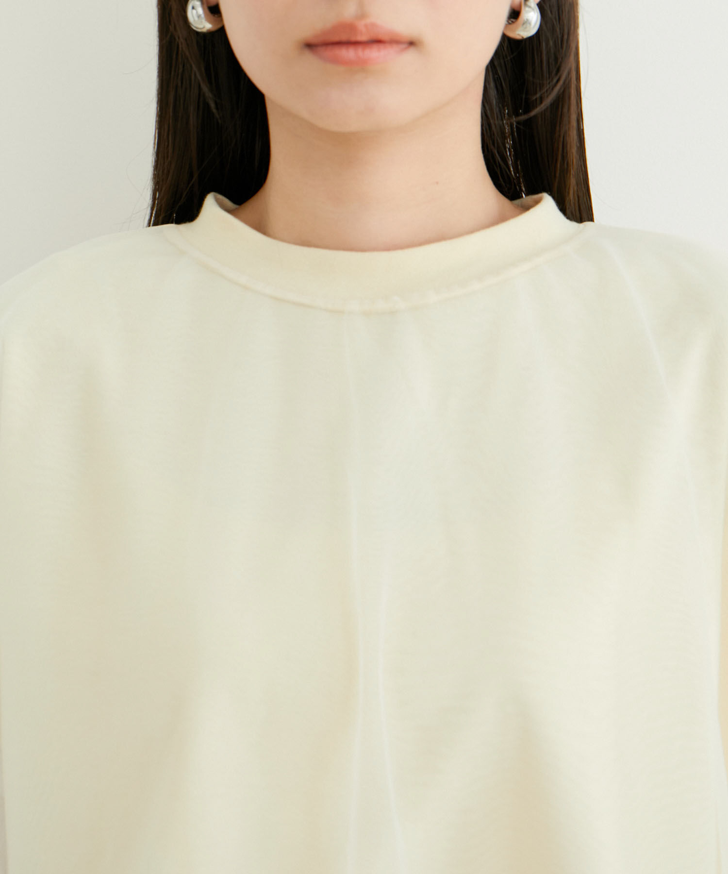 VIS「【2WAY】チュールリバーシブルプルオーバー」|Tシャツ・カットソー|