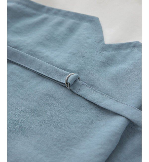 Rope&rsquo;Picnic「【ちゃんと+かわいい保証】エアリーリネンライク ドッキングカットトップス/UVケア」|Tシャツ・カットソー|