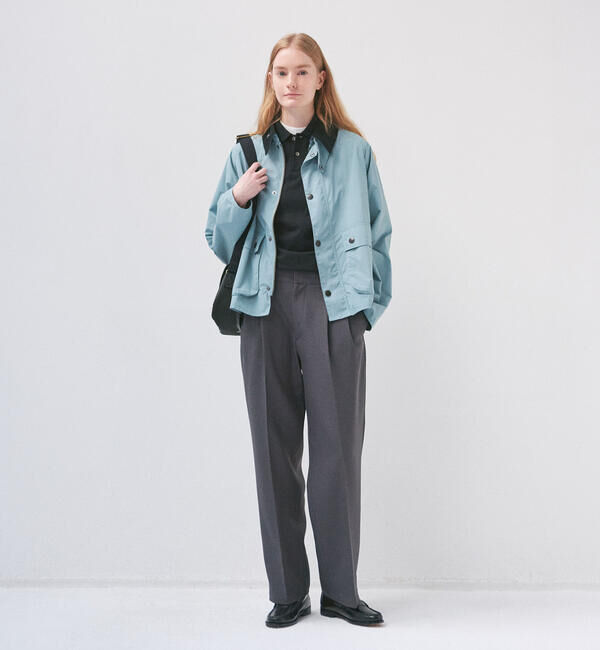  「ANATOMICA | ラウンドカラー ポロシャツ WOMEN」|ポロシャツ|