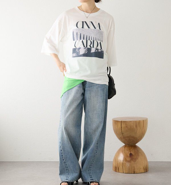  「【A・MONN】【オーバーサイズ/オリジナルロゴ】spice Tee」|Tシャツ・カットソー|