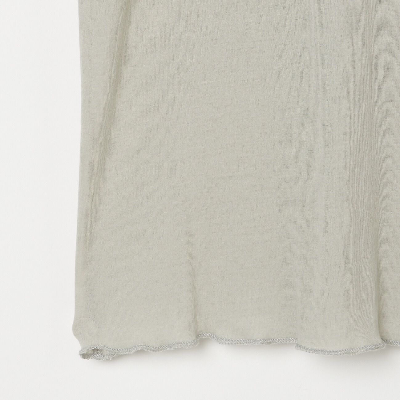 HELIOPOLE「HELIOPOLE 【smooth skin series】SHEER RIB JERSEY TURTLE」|Tシャツ・カットソー|