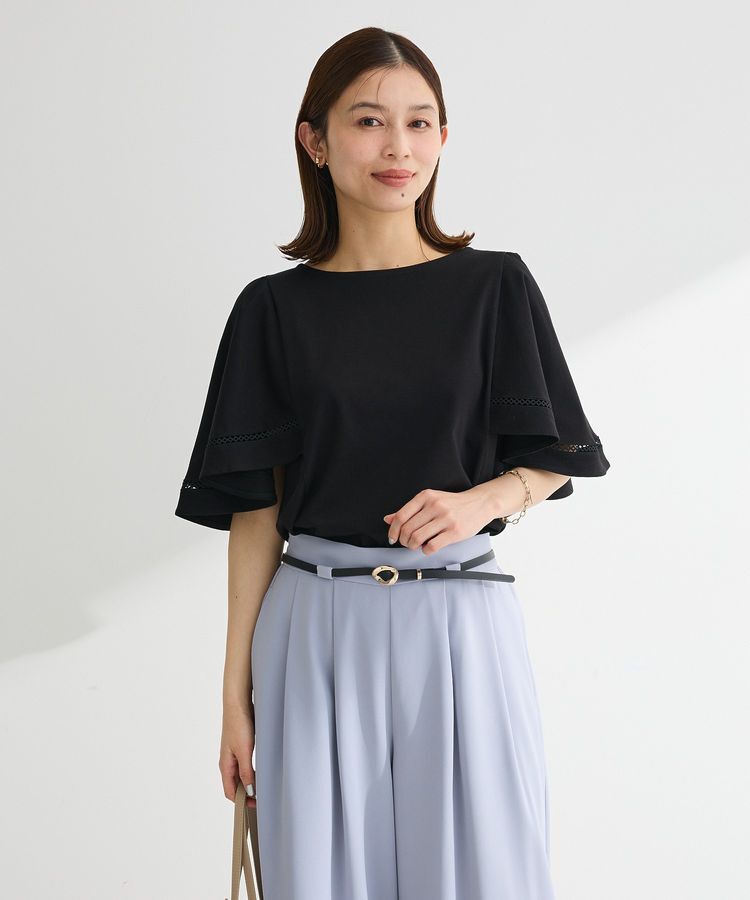 Green Parks「華やぎカットソー(フレアスリーブ)」|Tシャツ・カットソー|
