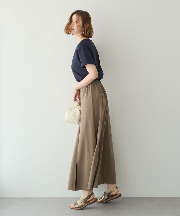 YECCA VECCA「【接触冷感】カットマーメイドスカート」|スカート|