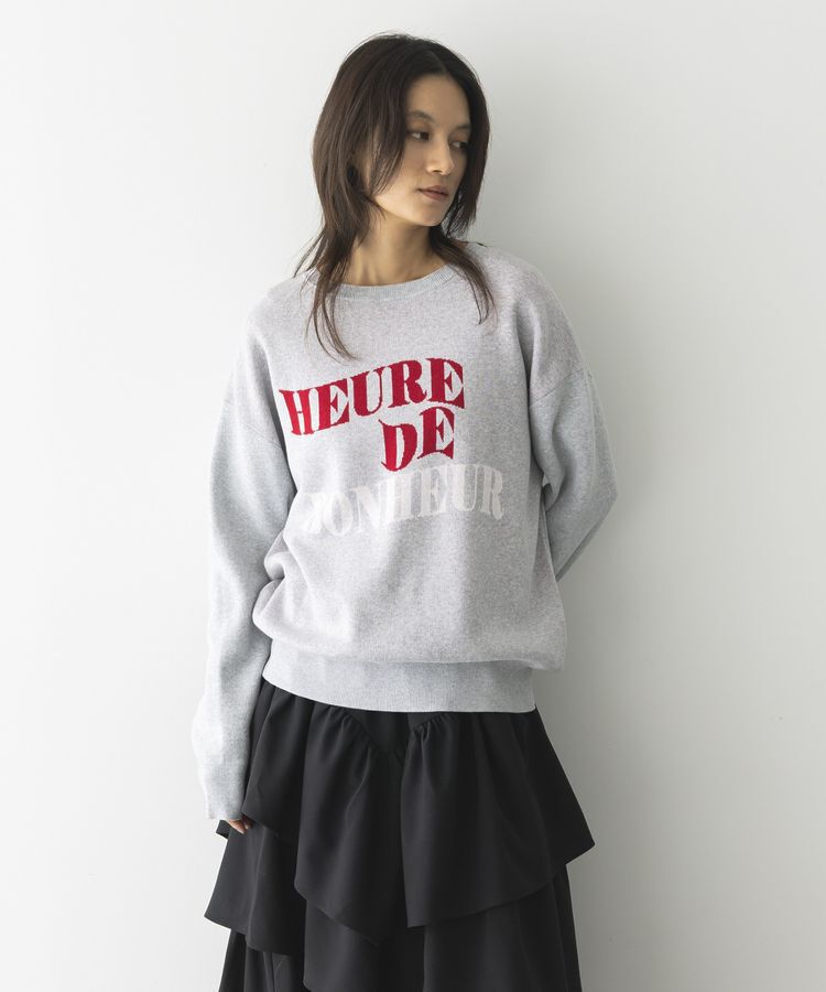 GARAGE OF GOOD CLOTHING「ジャガードロゴニットプルオーバー」|ニット・セーター|