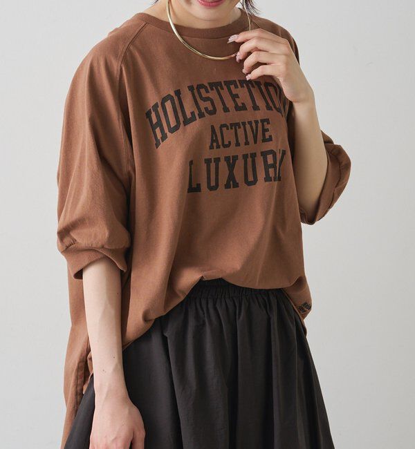  「USAコットンカレッジロゴTシャツ」|プルオーバー|