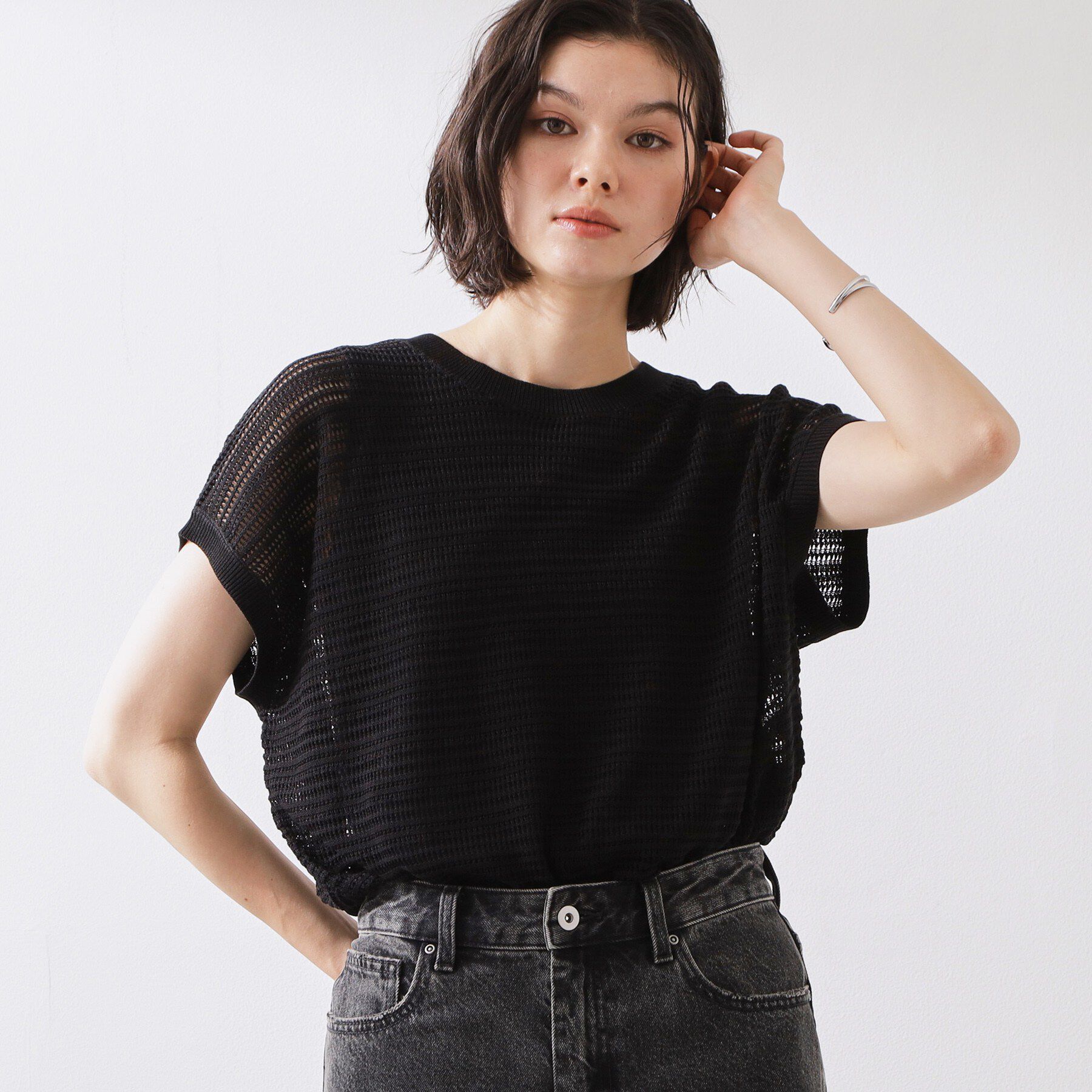 THE SHOP TK「【2点セット】メッシュニットタンクセット」|その他|
