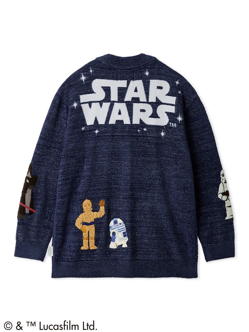 gelato pique「【STAR WARS】【ユニセックス】スムーズィーキャラクターワッペンカーディガン」|ルームウェア|