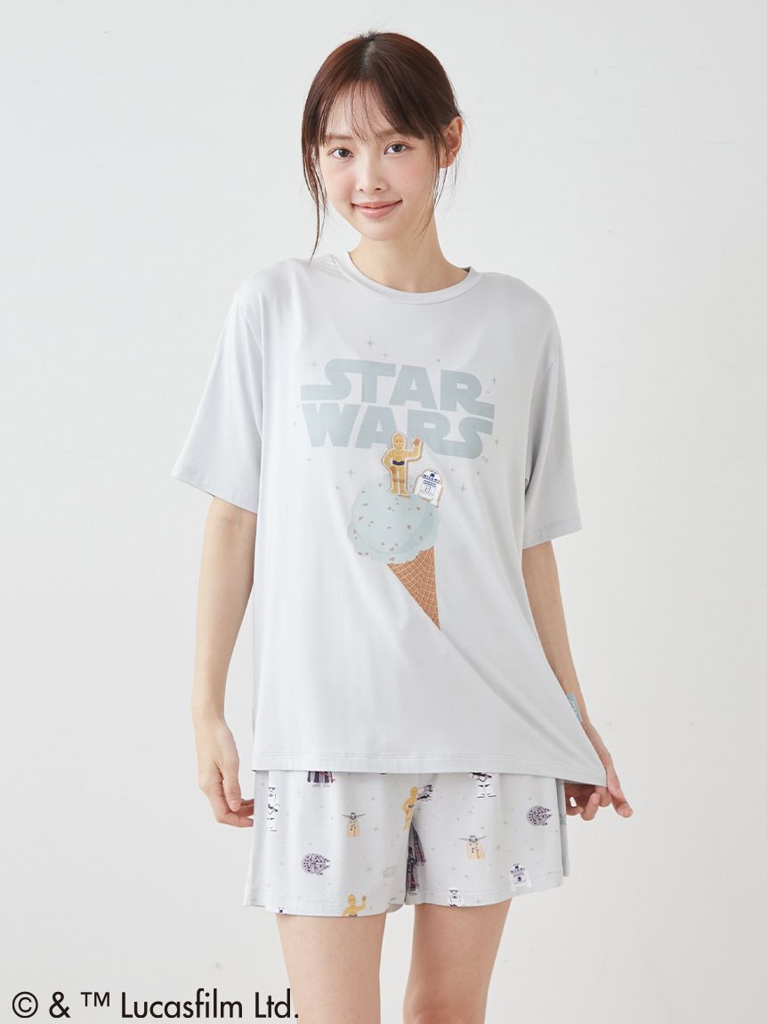 gelato pique「【STAR WARS】【レディース】ワンポイントTシャツ」|ルームウェア|