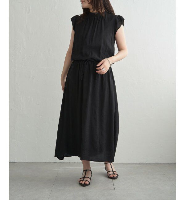 VENCE share style「RNオーガンプチハイネックワンピース」|ワンピース|