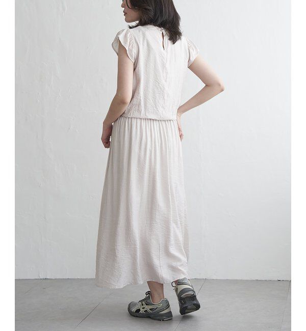 VENCE share style「RNオーガンプチハイネックワンピース」|ワンピース|