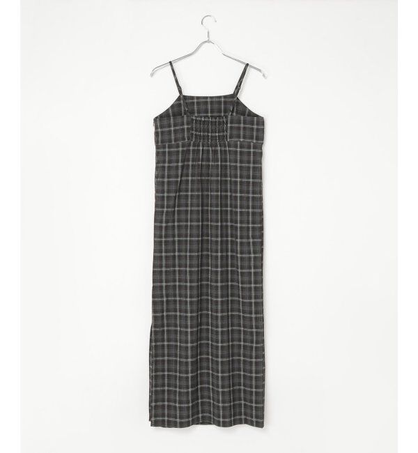VENCE share style「チェック柄キャミワンピース」|ワンピース|