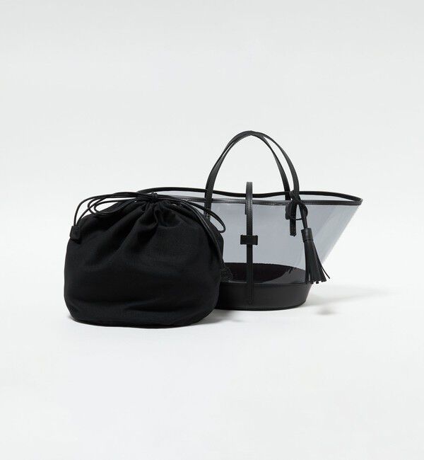 ODETTE E ODILE「【別注】＜THE BAGMATI＞ Clear BLK」|ハンドバッグ|