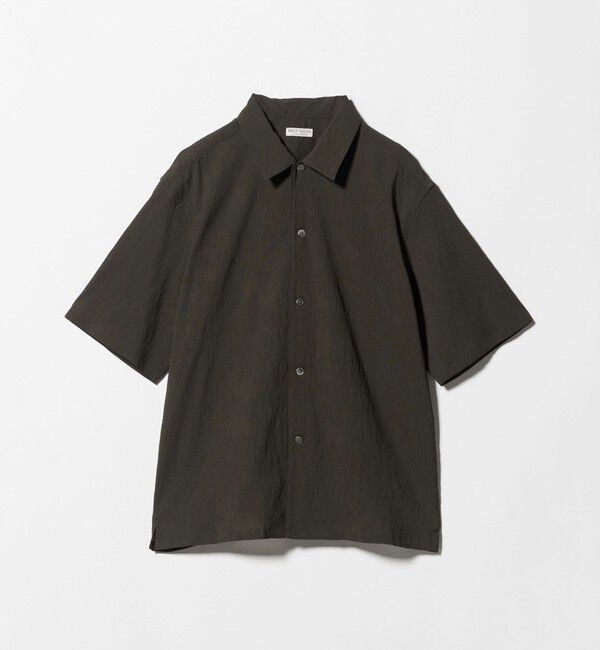BEAUTY&YOUTH UNITED ARROWS「ヨウリュウ キャンプカラー シャツ FORM型 吸水速乾 通気性」|シャツ・ブラウス|OLIVE