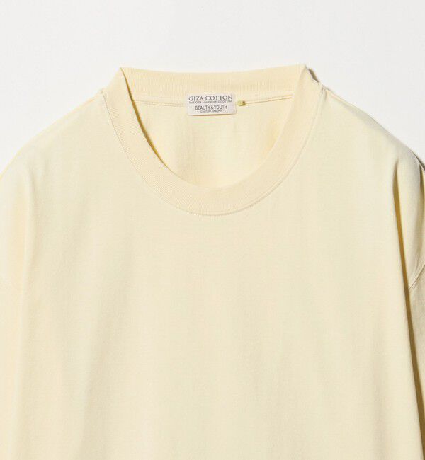 BEAUTY&YOUTH UNITED ARROWS「ギザ ガーメントダイ クロップド Tシャツ」|Tシャツ・カットソー|
