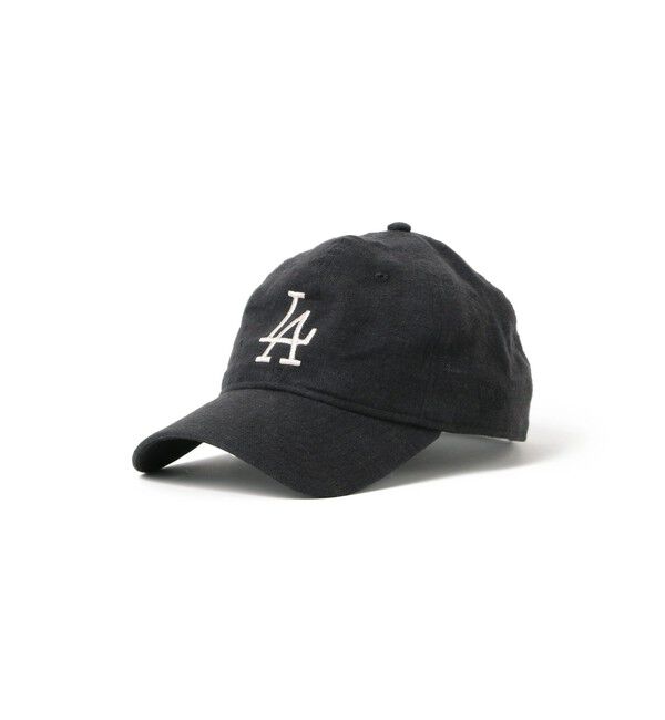 BEAMSBOY「【別注】NEW ERA / MLB フレンチリネン キャップ」|その他|BLACK