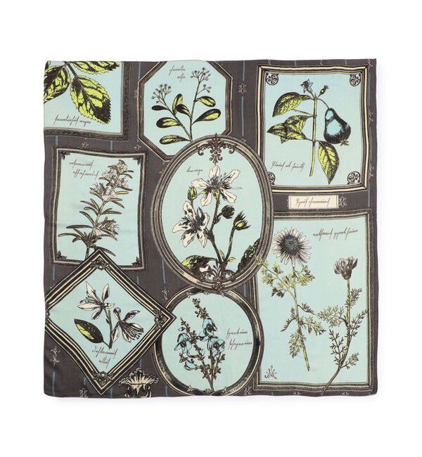 TOMORROWLAND GOODS「【別注】 manipuri FLAME FLOWER スカーフ」|バンダナ・スカーフ|