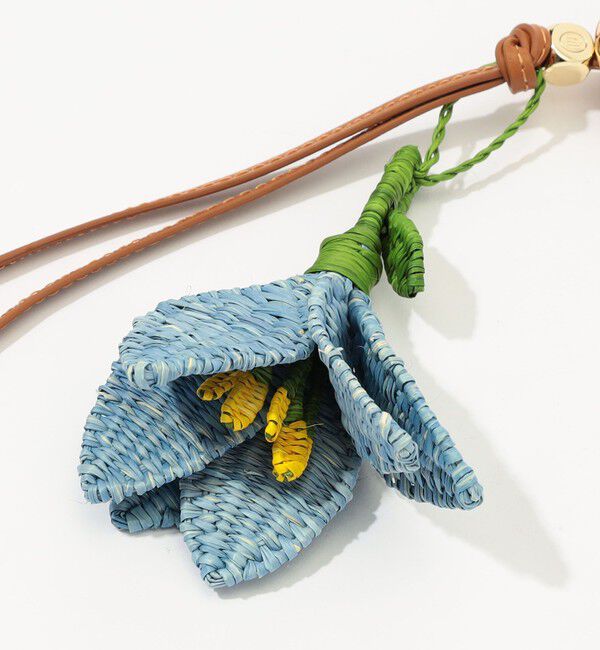 TOMORROWLAND GOODS「Atelier TOMORROWLAND FLOWER チャーム ブルー チャーム」|チャーム・キーホルダー|