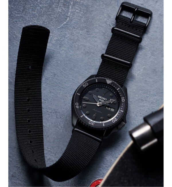 HIROB「SEIKO 5 SPORTS SBSA025 all Black」|腕時計|