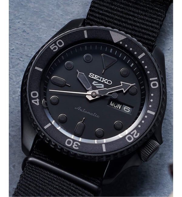 HIROB「SEIKO 5 SPORTS SBSA025 all Black」|腕時計|