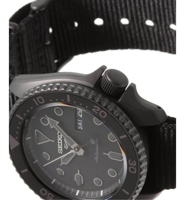 HIROB「SEIKO 5 SPORTS SBSA025 all Black」|腕時計|