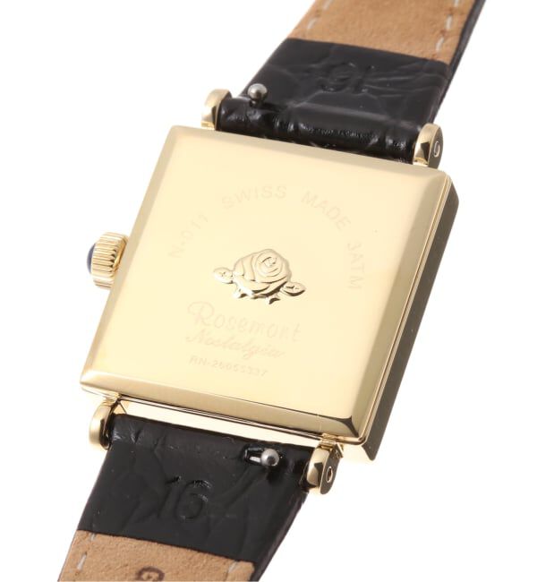 HIROB「Rosemont N011-YTR BBK Yellow gold」|腕時計|