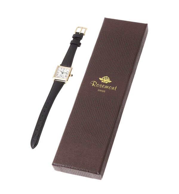 HIROB「Rosemont N011-YTR BBK Yellow gold」|腕時計|