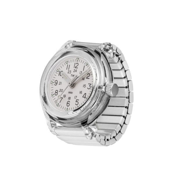HIROB「《予約》TIMEX Camper Ring Watch TW2Y78100 Clear」|腕時計|その他カラー K
