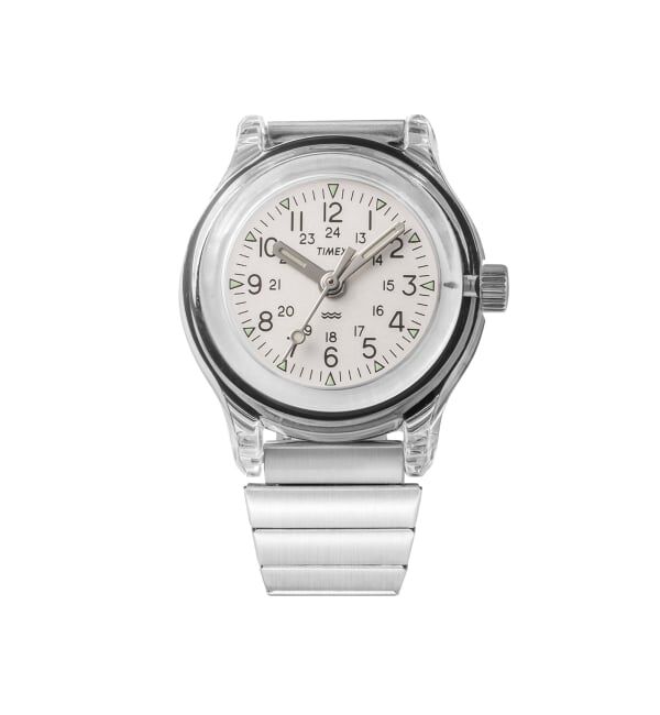 HIROB「《予約》TIMEX Camper Ring Watch TW2Y78100 Clear」|腕時計|