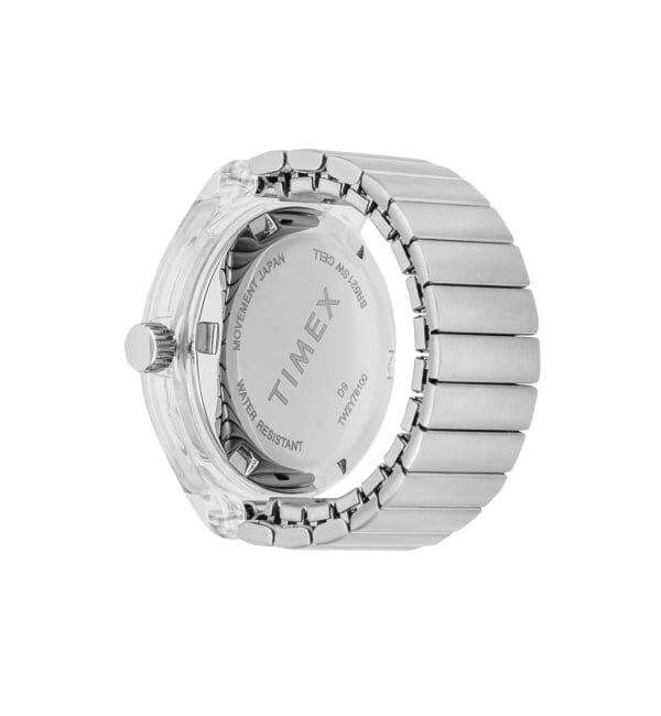 HIROB「《予約》TIMEX Camper Ring Watch TW2Y78100 Clear」|腕時計|